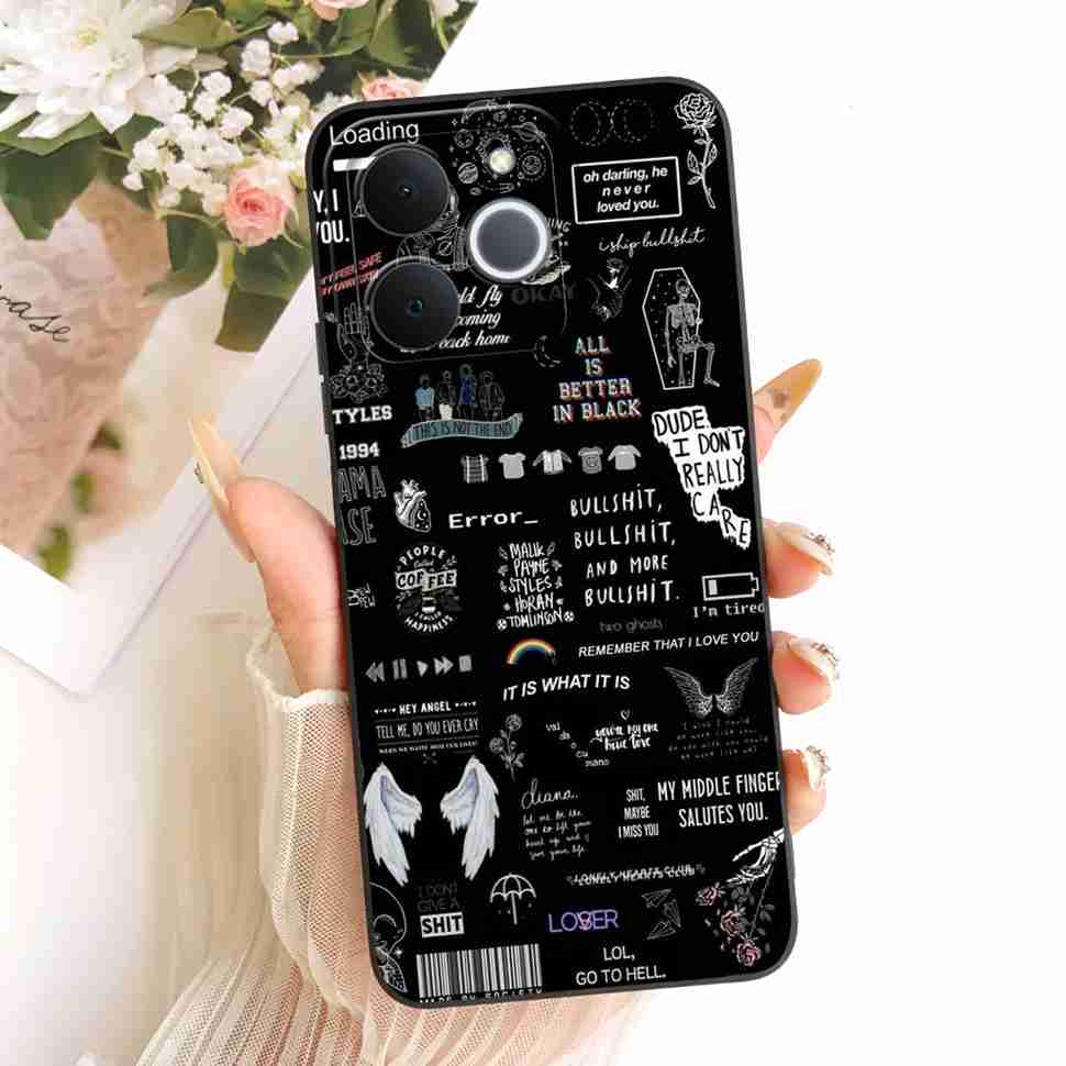 For Realme Note 70T Case RMX5313 Cat Painted Cover Soft Silicone Phone Case For Realme Note 70 T 70T Note70 Back Cover Shell