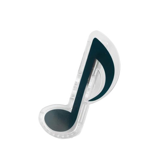 Note Clip Musical Scale Shape Reusable Hollow Out Portable Memo Paper Clip