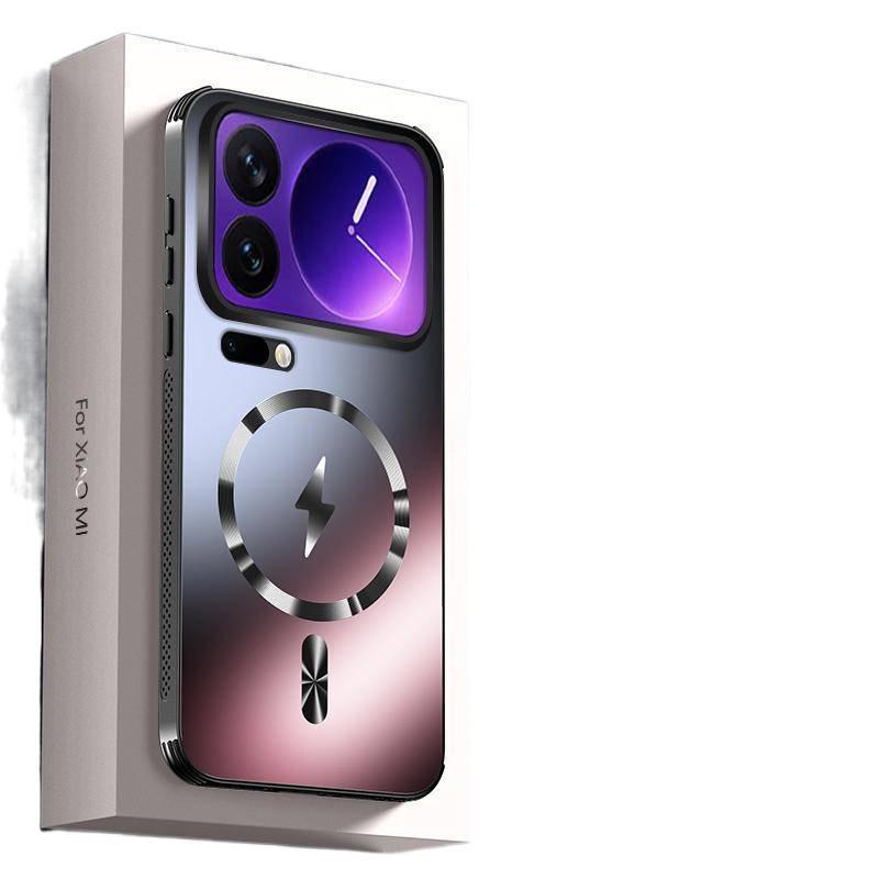 Xiaomi 17ProMax Frosted Magnetic Heat Dissipation Anti-Fall Phone Case