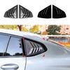 For BMW X4 G02 2018   -2024 ABS Plastic Rear Window Quarter Louver Cover Side Vent Trim Car Adhesive Accessories
