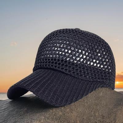 Breathable Mesh | Outdoor Sun Protection Baseball Cap | Unisex Summer Hat for Fishing Hiking