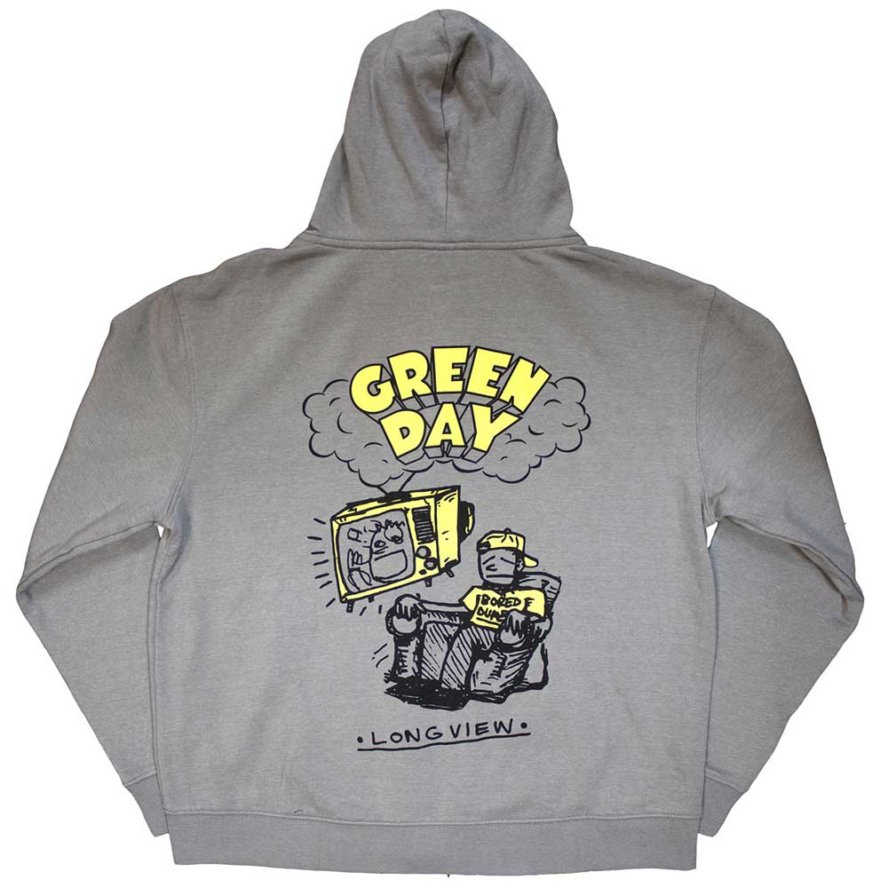 Green Day Unisex Erwachsenen Longview Doodle Hoodie