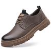 Men's shoes  new cowhide soft-soled leather shoes men's trend versatile four-season wedding shoes 2025