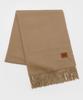 Likkeullou Rc Enormous Shawl Cashmere 100% Muffler Beige
