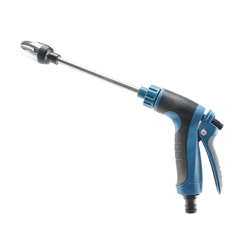 Hochdruck-Wasserpistole mit langem Griff für Autowäsche | 3/4-Zoll-Gartenschlauchdüse, geeignet für manuelle Reinigungswerkzeuge in Fahrzeugen, Häusern und im Freien