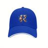 Floral Letter R Baseball Cap Aesthetic Gold Initial Monogram Dad Hat Adjustable Outdoor Sun Protection