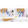 Cute Creative Cartoon 6 Color Retractable Ballpoint Pen For Students