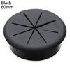 Table Furniture Cable Passing Wire Hole Cover Desk Cord Grommet Cable Organizer Line Outlet Port
