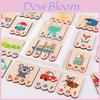 Wooden Word Puzzle Game For Kids Educational Learning Toy With Brain Teasers For Children
