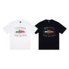Trendy Brand Three-Color Printing Spring And Summer Loose Street Trend Short-Sleeved T-Shirt Men