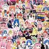 50Pcs Anime BOCCHI THE ROCK! Stickers Toy for Kids Toy DIY Motorcycle Helmet Phone Skateboard Cartoon Decal Sticker Toys