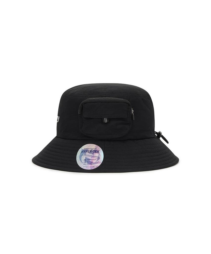 DISCOVERY EXPEDITION Cargo Pocket Bucket Hat (Black)