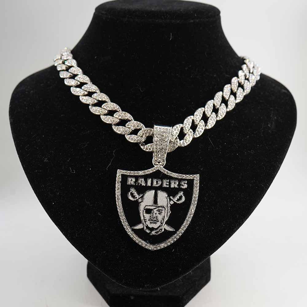 Assault Rugby Champion Necklace Pendant, European and American Hip-hop Street Dance Popular Accessory, Alloy Necklace