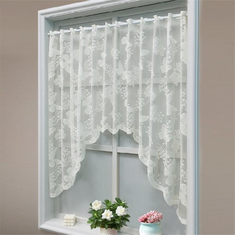 Semi Sheer Laces Window Curtain for Romance In Bedroom Living Room or Dining Space