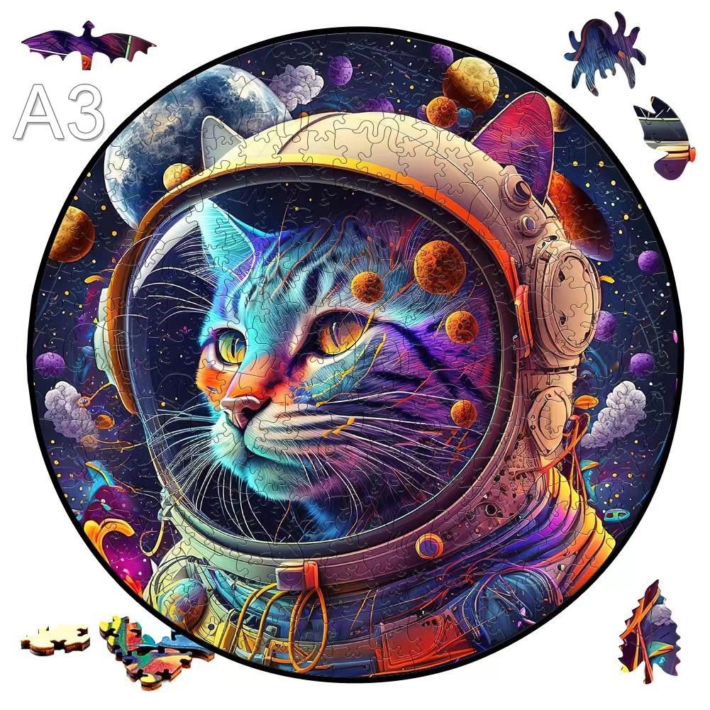 Puzzle Zwierzęta 300 Elementów Drewniane Dla Dorosłych Dzieci Prezenty Urodzinowe Unikalne Puzzle Psa 3D Gry Rodzinne Zabawki Rozmiar A3,A4,A5