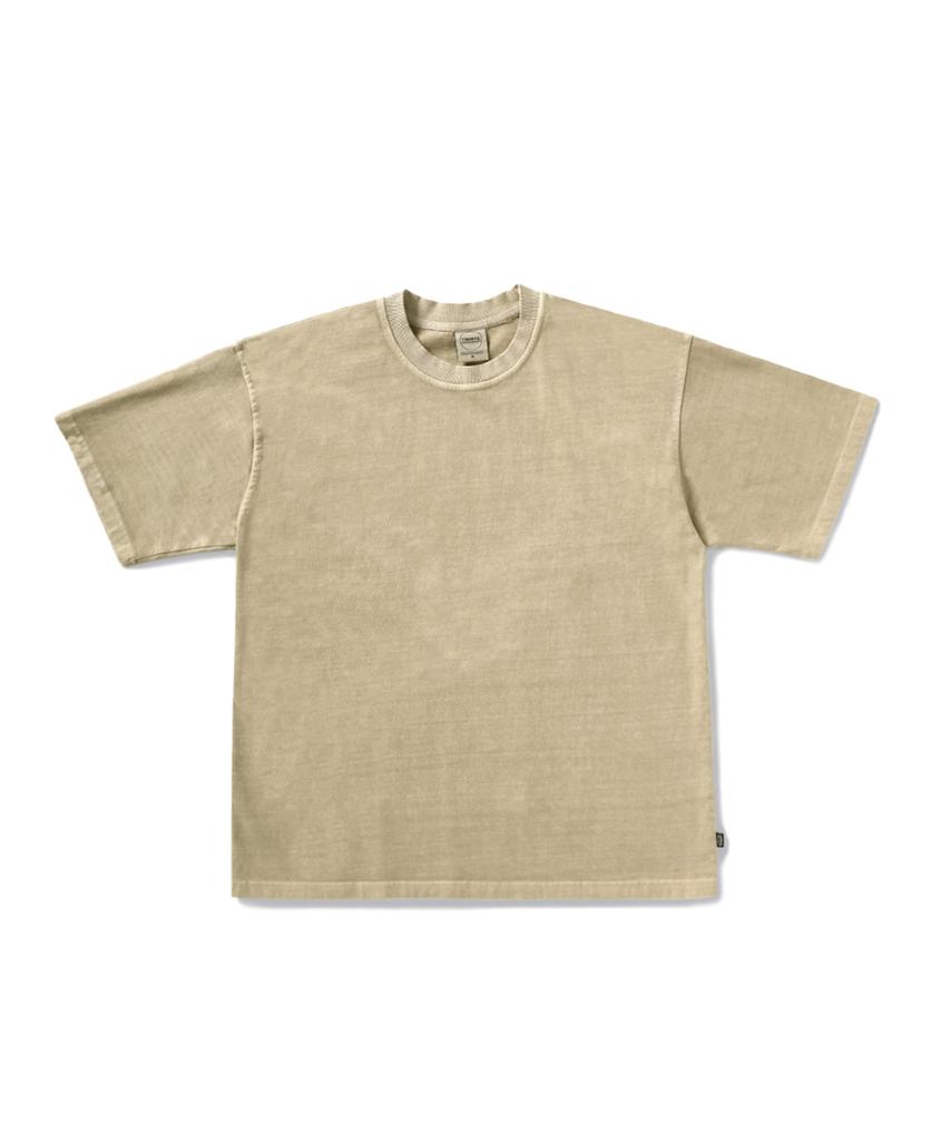 MINIMALPROJECT Robust Heavy Overfit Pigment Short Sleeve T-Shirt Mst153 [Beige]