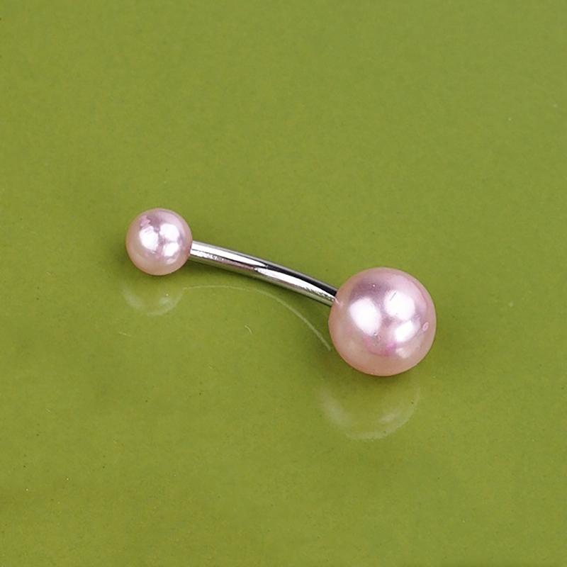 Sweet Dinosaur Navel Ring Zircon Heart Strawberry Belly Button Ring For Women Body Piercing Decor Vacation Leisure Beach Jewelry
