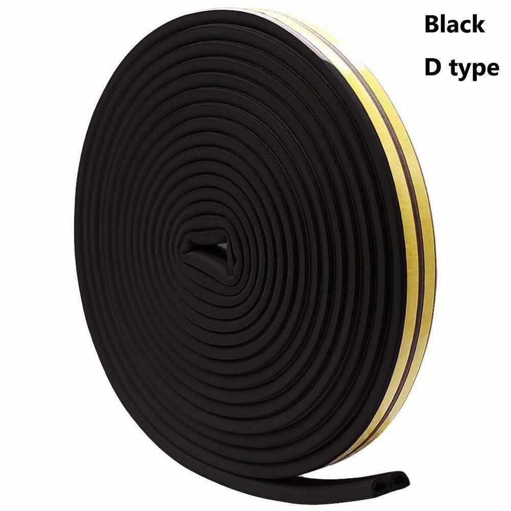 D/E/P/I Type Anti Collision Noise Insulation Rubber Draught Excluder Foam Seal Strip Window Door