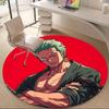 1PC Zoro, OnePiece Office Round Area Rug, Indoor Mat Suitable For Office, Under Office Chairs Bedroom Living Room Home Decor, Room Deco110