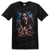 Ghostface Sidney Prescott Scream Horror Movie T Shirt Neon Slasher Fan Tee Art