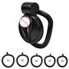 Male Penis Chastity Cage Set Bird Chastity Cage Belt With 5 Size Rings Abstinence Lock Ring Penis Lock Bondage Slave Man Sex Toy