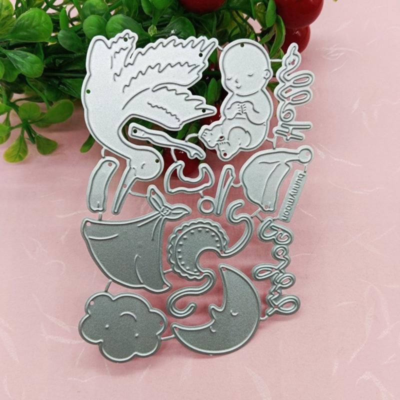 Baby Cutting Dies Birds Metal Die Cuts for DIY Cards Making Craft Embossing Photo Scrapbooking Album Paper Decorations