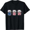 Feuerwerks-Tester Lustiges Viertes Juli 4. Patriotisches T-Shirt