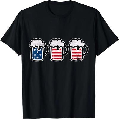 Feuerwerks-Tester Lustiges Viertes Juli 4. Patriotisches T-Shirt
