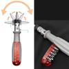 10 In 1 Magnetic Ratchet Screwdriver Kit Multi Bits All In One Portable Repair Tool For Electronic Device Maintenance