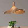 Woven Natural Bamboo Decor Lighting Cover Lamp Shade Lampshade Pendant Light Wholesale Ceiling Lamp King Craft Viet