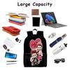 Travel Laptop Backpack, Fits 15.6 Inch Notebook, with Multiple Organizational Compartments for Teen Student Business Work P2151