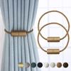 1 pièce Embrasses de rideaux magnétiques solides Extérieur Élégantes Décoratives Attaches Modernes en Corde pour Rideaux Rideau de Fenêtre Holdba