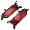 Car LED Rear Fog Lamp Brake Light Turn Signal Light Reflector 1 Set For Mazda CX-3 CX3 2015-2020 Bumper Light