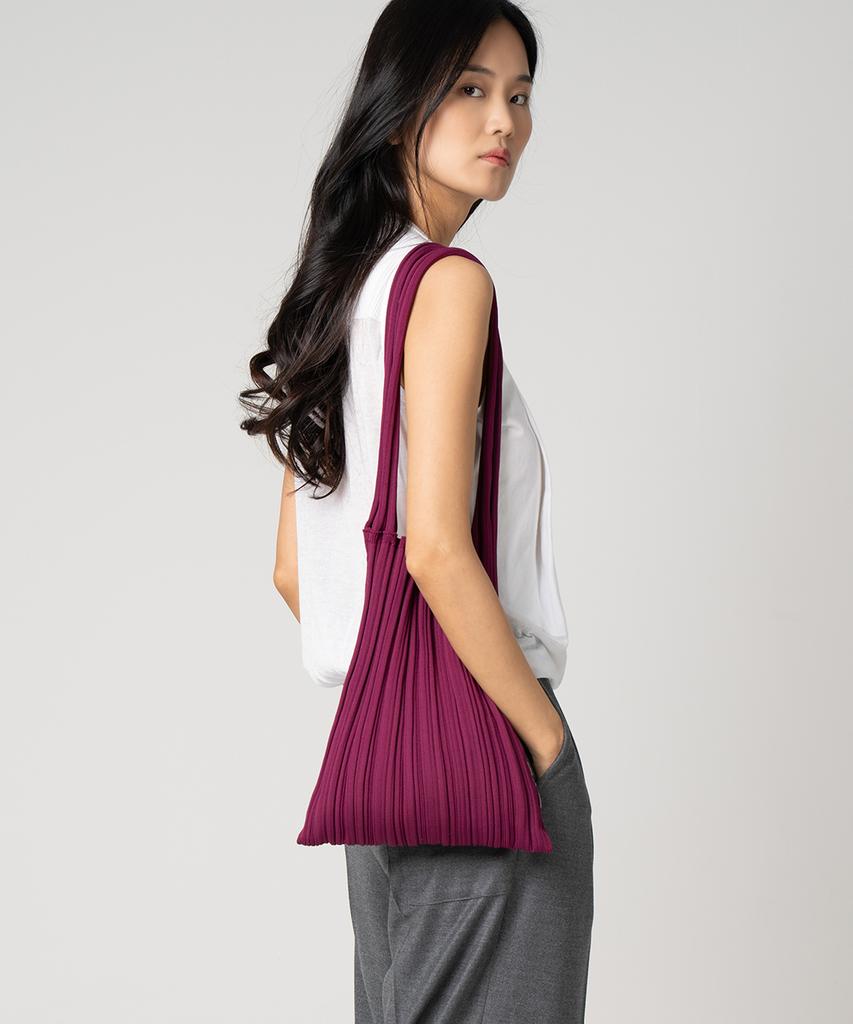 Neatknit Barcode Daily Bag Wineberry