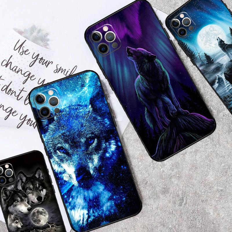 Animal Wolf Galaxy Phone Case For OPPO Reno 14F 12F 12 11 13 F 10 Pro 8T 7 8 Lite OPPO Find X9 X8 X6 X5 Pro Cover