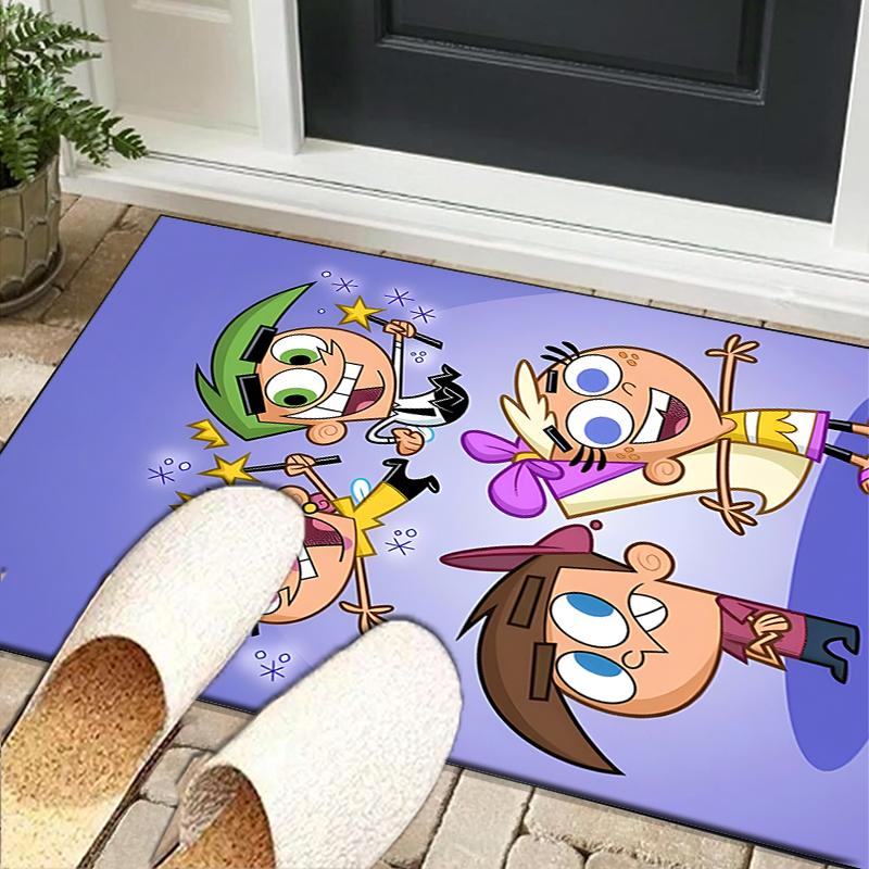 Magical Friendship timmy Adventure Office Rug Chair Mat, Game Carpet, Suitable for Front Door, Bedroom, Living Room, Desk, Holiday Gift