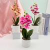 Orchid Plant Decor With Artificial Rain Flower For Home And Event Decoration