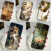 Renaissance Art Paint Case For OPPO A54 A74 A94 A98 A78 A79 A16 A76 A96 A5 A9 A17 A77 A15 A52 A72 A53 A57S Cover