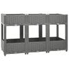 Vidaxl Raised Garden Bed, 120X40X71 Cm, Polypropylene