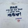 Vintage Bud Light Shirt XXL White 90s Dad I Love You Man Beer Stanley Desantis