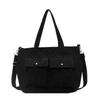 2024 Neue Samt-Schultertasche Damen Urbaner Schlichter Stil Große Kapazität Umhängetasche