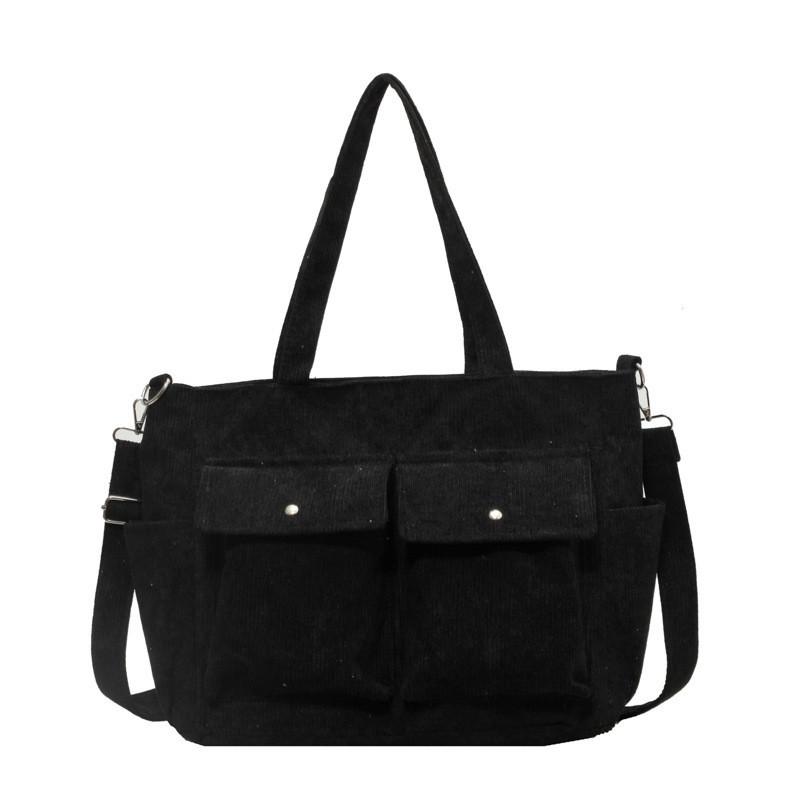 2024 Neue Samt-Schultertasche Damen Urbaner Schlichter Stil Große Kapazität Umhängetasche