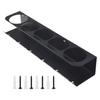 Bottle Holder, Air Tool Organizer, for Garage and Workspace, 5 Cans with 6 Slots