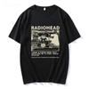 Pánske tričko Radiohead Vintage Klasické Tričká Turné po Severnej Amerike Rockový Chlapec dámske tričko Camisetas Hombre Top