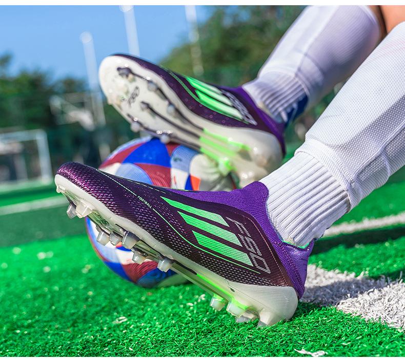 Europos Taurė F50 Futbolo Batai: Unisex jaunimo ir suaugusiųjų sportiniai bateliai su kniedėmis treniruotėms ir varžyboms