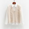 Spring Autumn Knitted Loose V Neck Sleeveless Pullover Female Jupmer Tops Korean Fashion Women's Sweater Vest