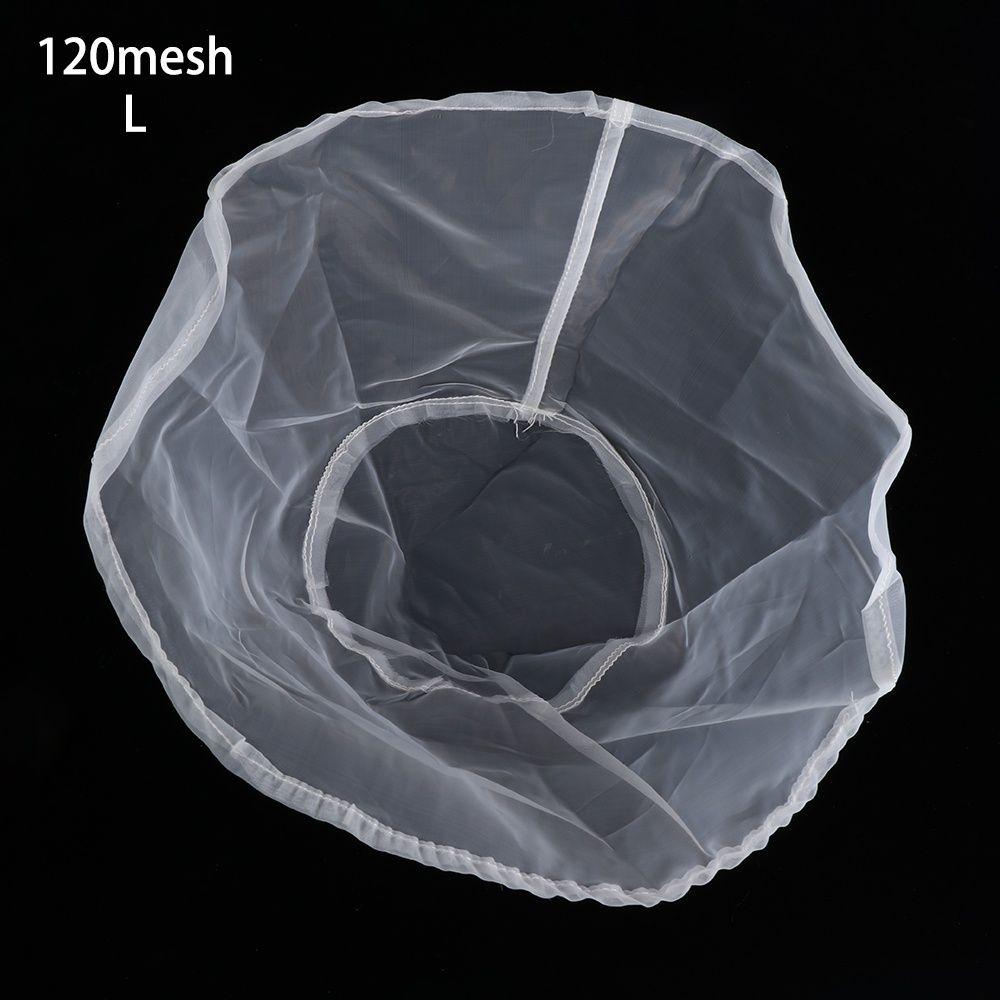Fine Mesh Wine Strainer Food Colander Bowl Shape Nylon Filter Bag Coffee Filter Nut Milk Bag