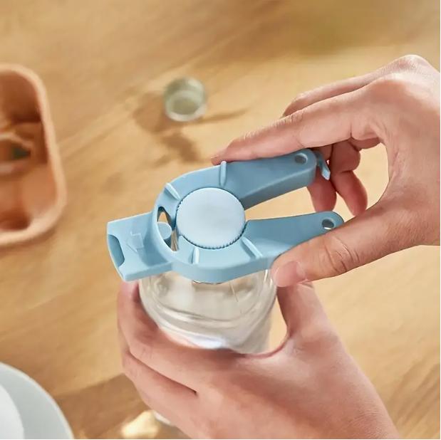 Multi-Purpose Cap Opener Handheld Water Bottle Twist-Off Opener Women Weak Hand Portable Lid Remover Kitchen Opening Tool Assist