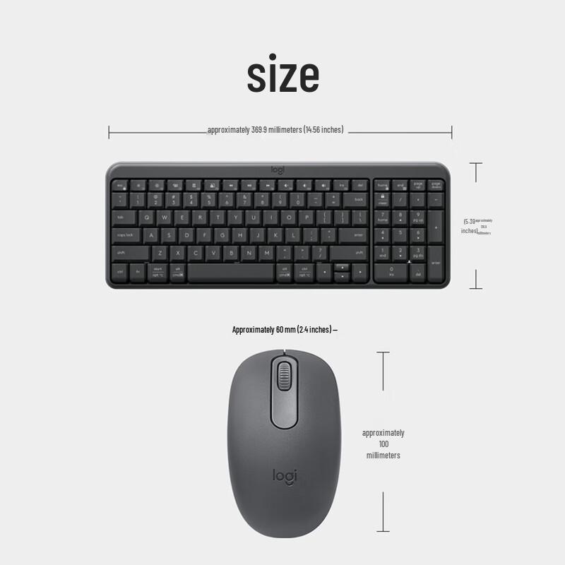 Logitech MK251 Wireless Keyboard and Mouse Combo