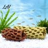 Aquarium Cave for Shrimp Cave Artificial Tree Trunk Hide Fish Tank Crystal Hiding Spot Hideout Realistic Betta And Resting Underwater Breeding